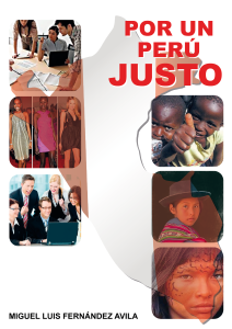 Por un Perú justo